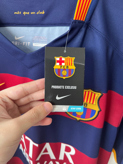 (L) Barcelona 2015-16 Home Shirt Messi #10 (NEW)