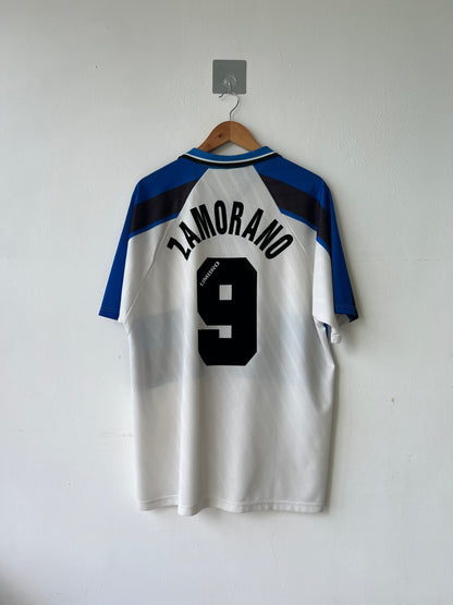 Inter Milan 1996-97 Away Shirt Zamorano #9 (XL)