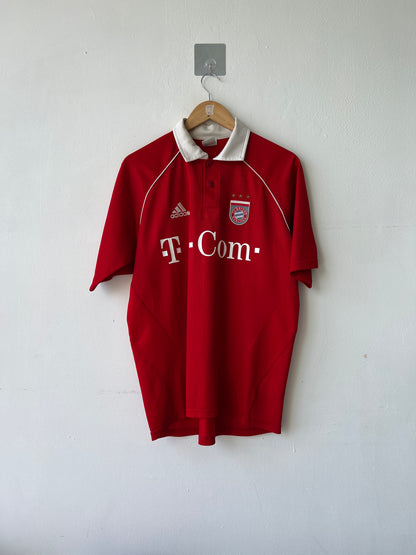 (M fits L) Bayern Munich 2005-07 Home Shirt Ballack #13