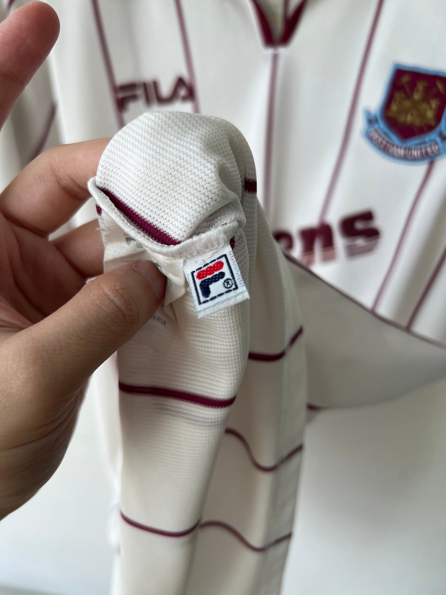 (M) West Ham 2002-03 Away Shirt Di Canio #10