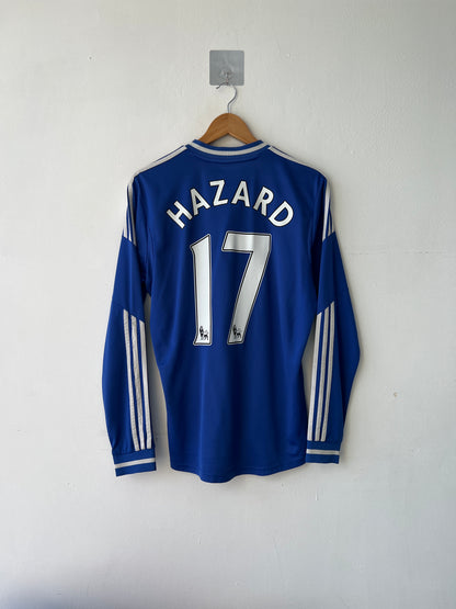 (M) Chelsea 2013-14 Home Long Sleeve Shirt Hazard #17