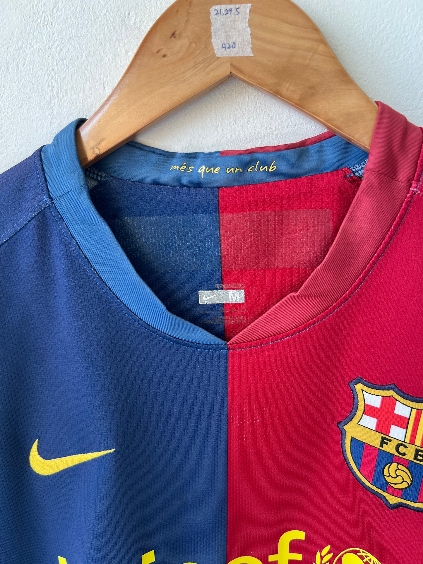 (M) Barcelona 2008-09 Home Shirt Messi #10