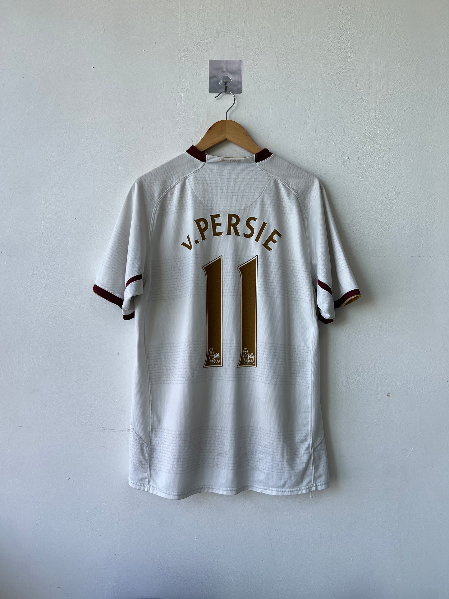 (L) Arsenal 2007-08 Away Shirt v. Persie #11