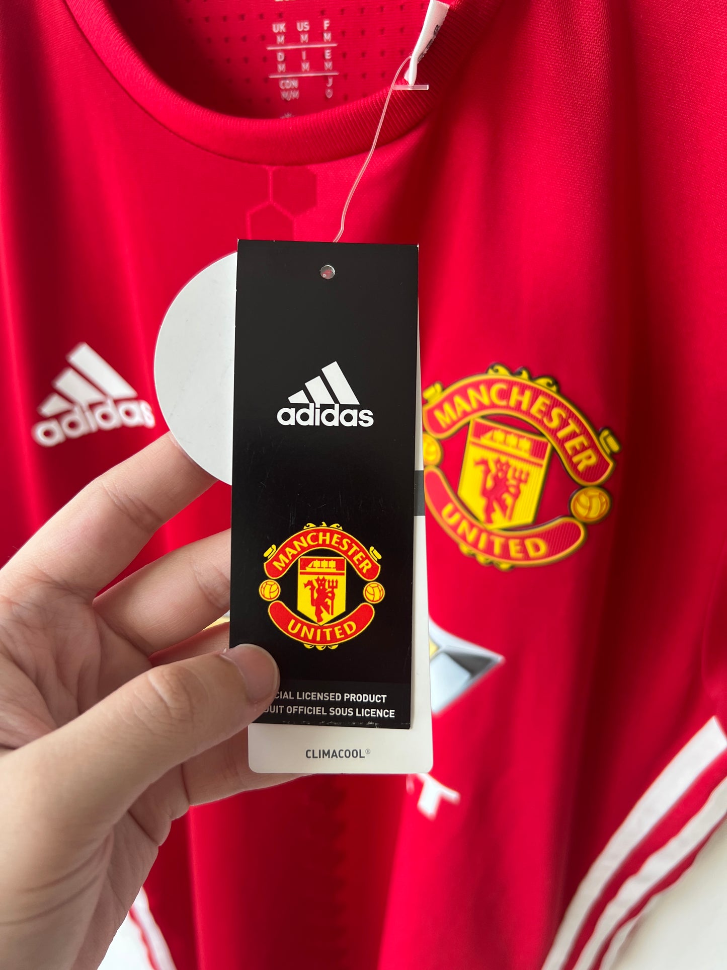 (M) Manchester United 2016-17 Home Player Version Shirt (NEW)