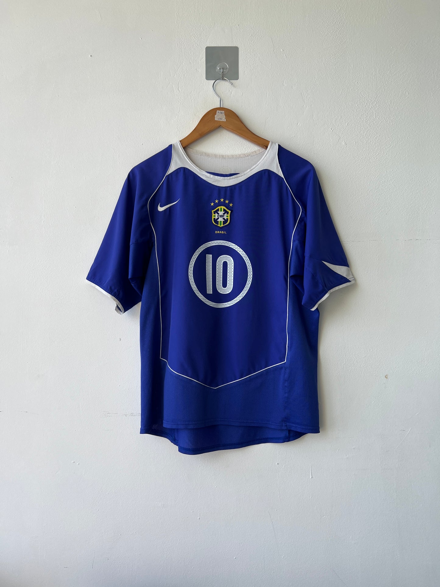 (M) Brazil 2004-06 Away Shirt Ronaldinho #10
