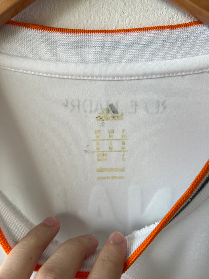 (M) Real Madrid 2013-14 Home Long Sleeve Shirt Ronaldo #7
