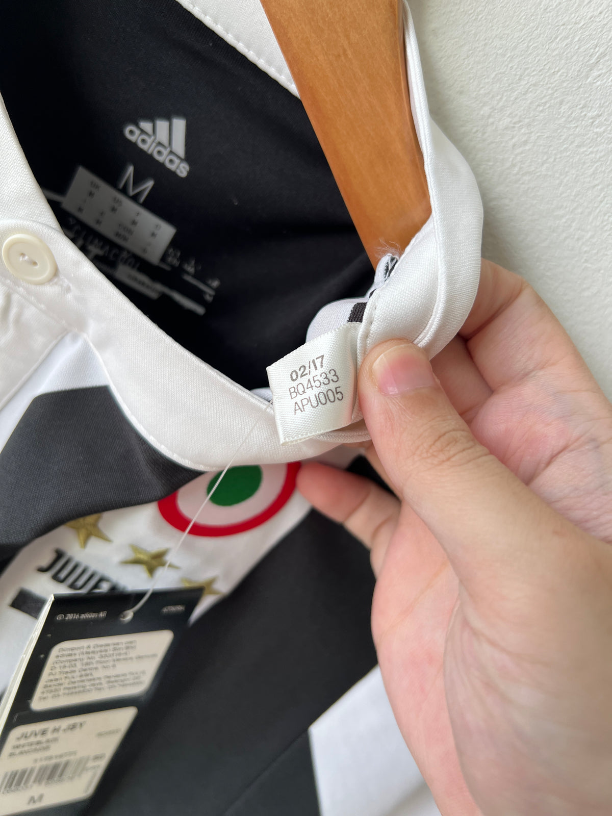 (M) Juventus 2017-18 Home Shirt Chiellini #3 (NEW)