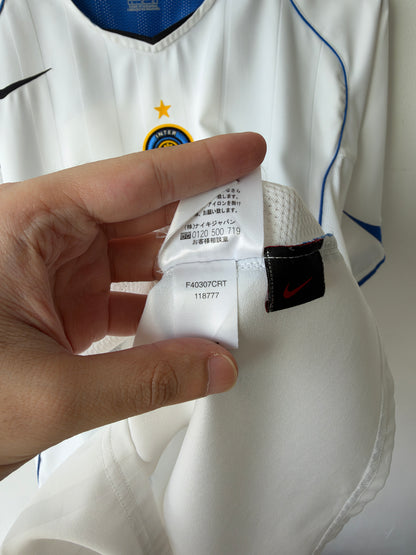 (L) Inter Milan 2004-05 Away Shirt Adriano #10