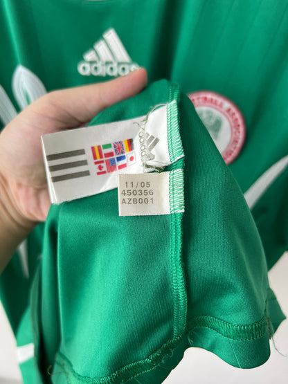 (L) Nigeria 2006-07 Home Shirt Okocha #10