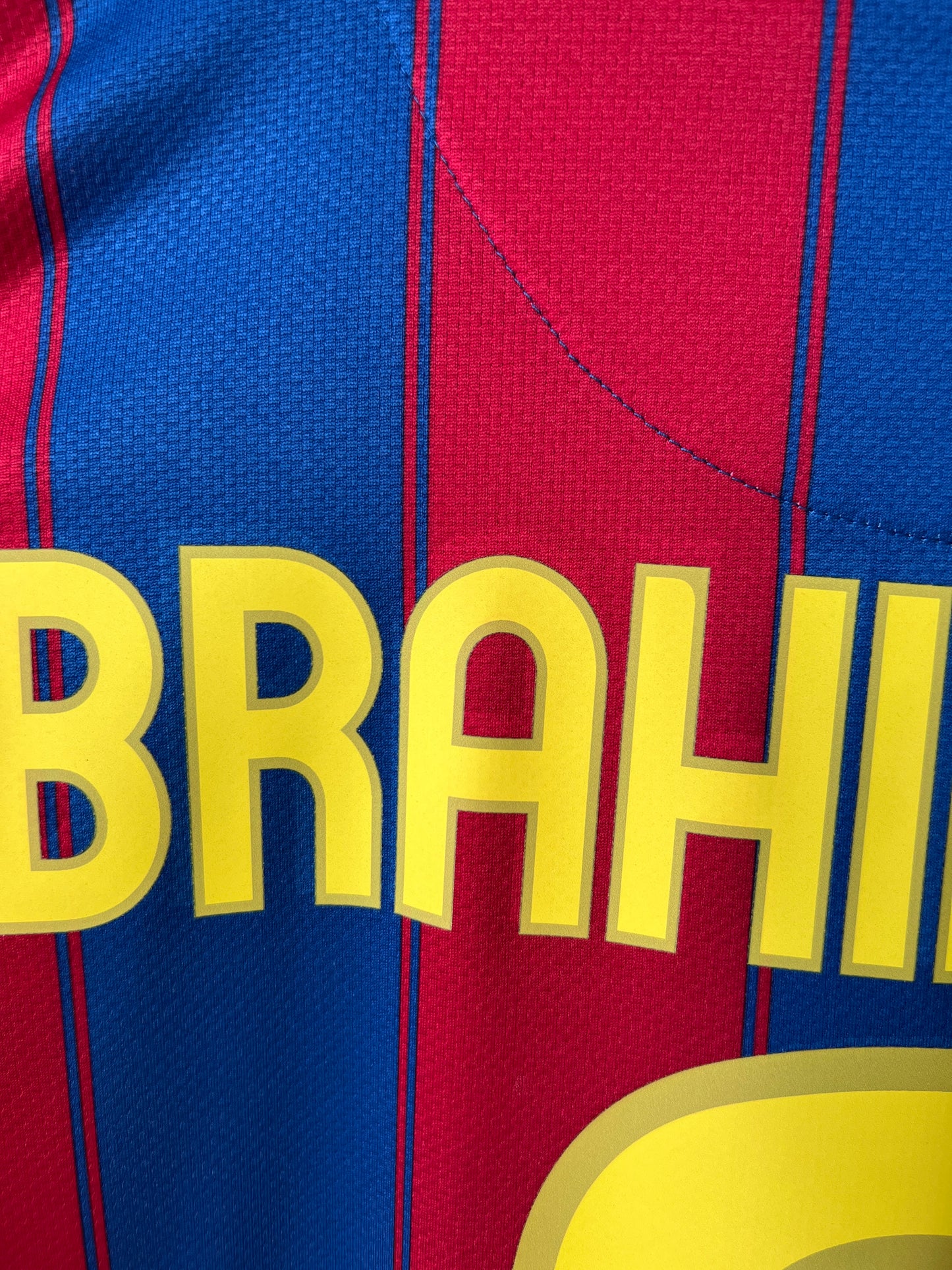 (M) Barcelona 2009-10 Home Shirt Ibrahimovic #9
