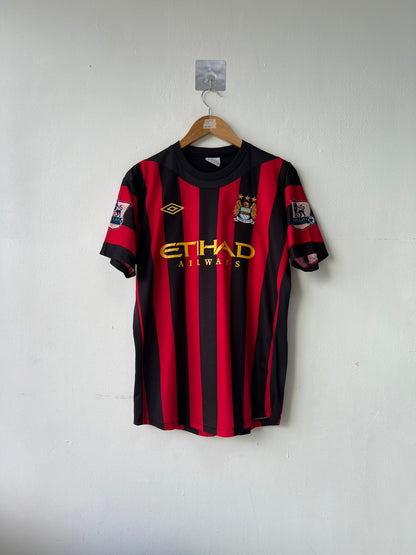 (M) Manchester City 2011-12 Away Shirt Kun Aguero #16