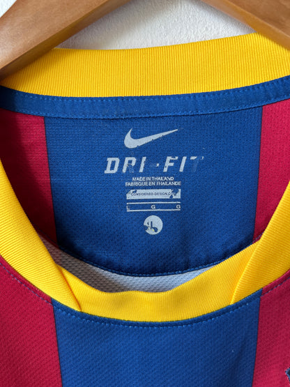 Barcelona 2010-11 Home Shirt Messi #10 (L)