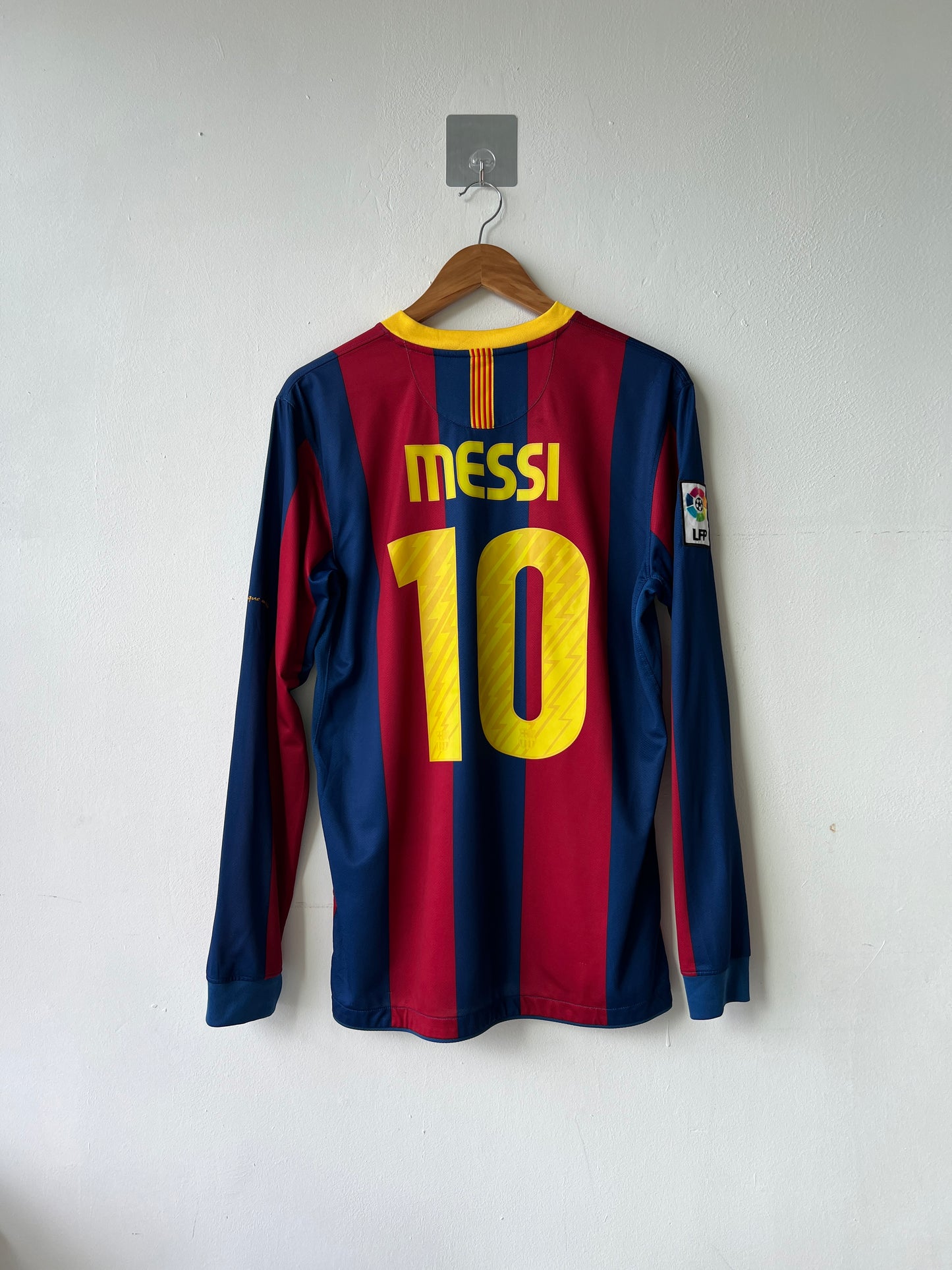(M) Barcelona 2010-11 Home Long Sleeve Shirt Messi #10