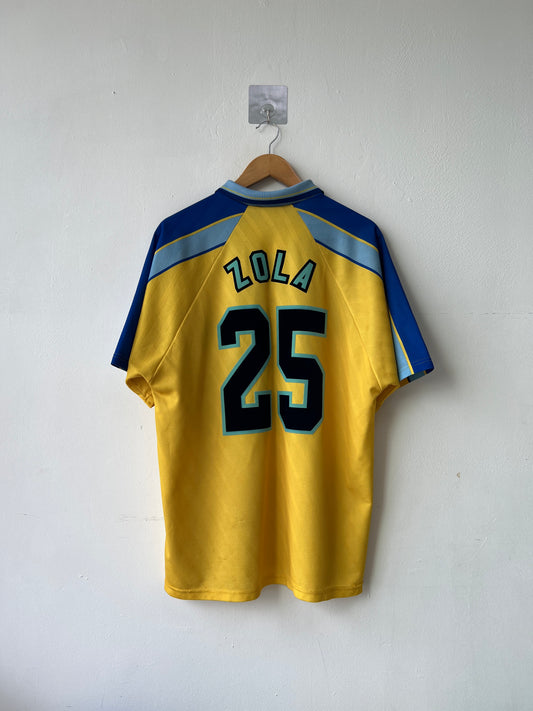 (XL) Chelsea 1996-97 Away Shirt Zola #25