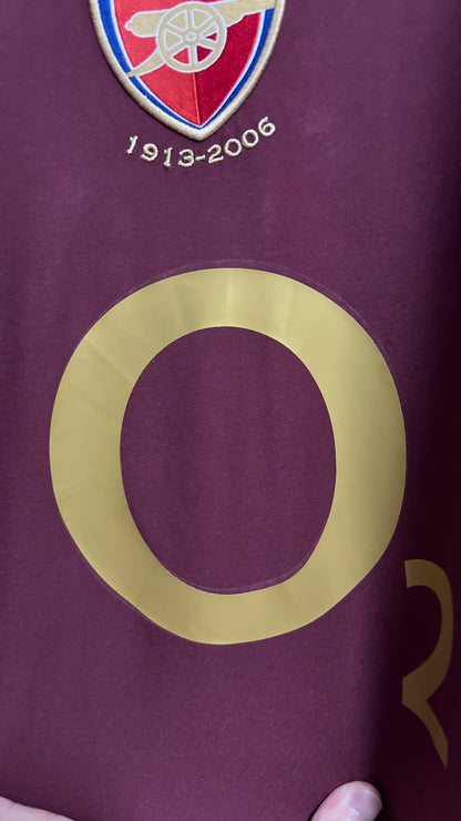 Arsenal 2005-06 "Highbury" Home Shirt Henry #14 (XL)