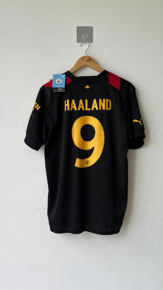 Manchester City 2022-23 Away Haaland #9 (L) (Brand New)