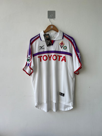 (L) Fiorentina 2001-02 Away Shirt Adriano #90 (NEW)