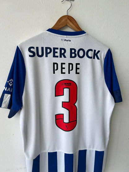 (L) Porto 2022-23 Home Shirt Pepe #3