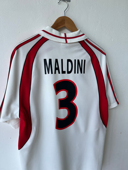 AC Milan 2000-02 Away Shirt Maldini #3 (M)