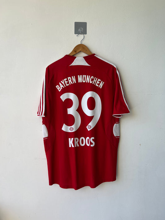 Bayern Munich 2007-09 Home Shirt Kroos #39 (L)