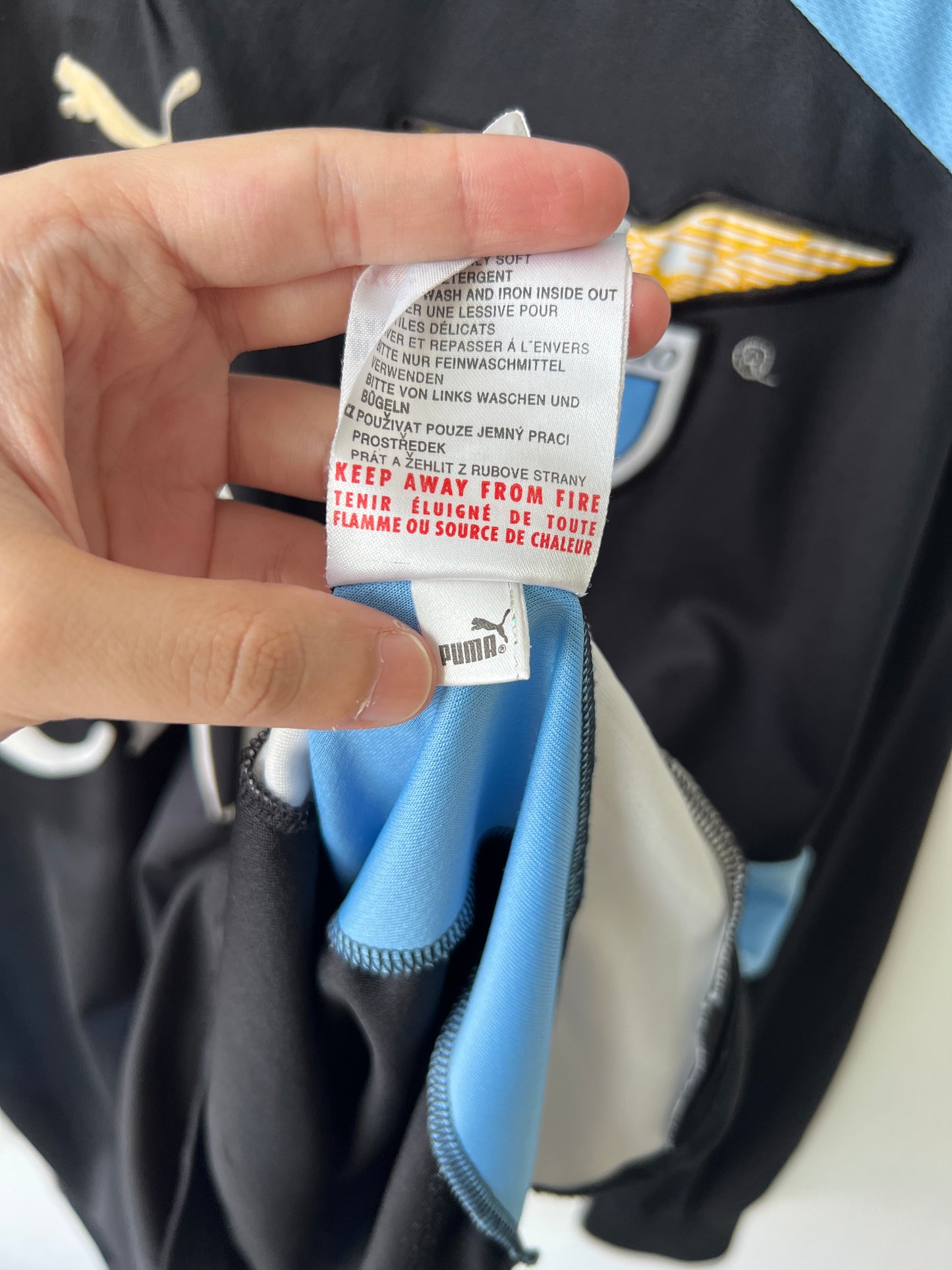 (L) Lazio 1999-00 Away Long Sleeve Shirt