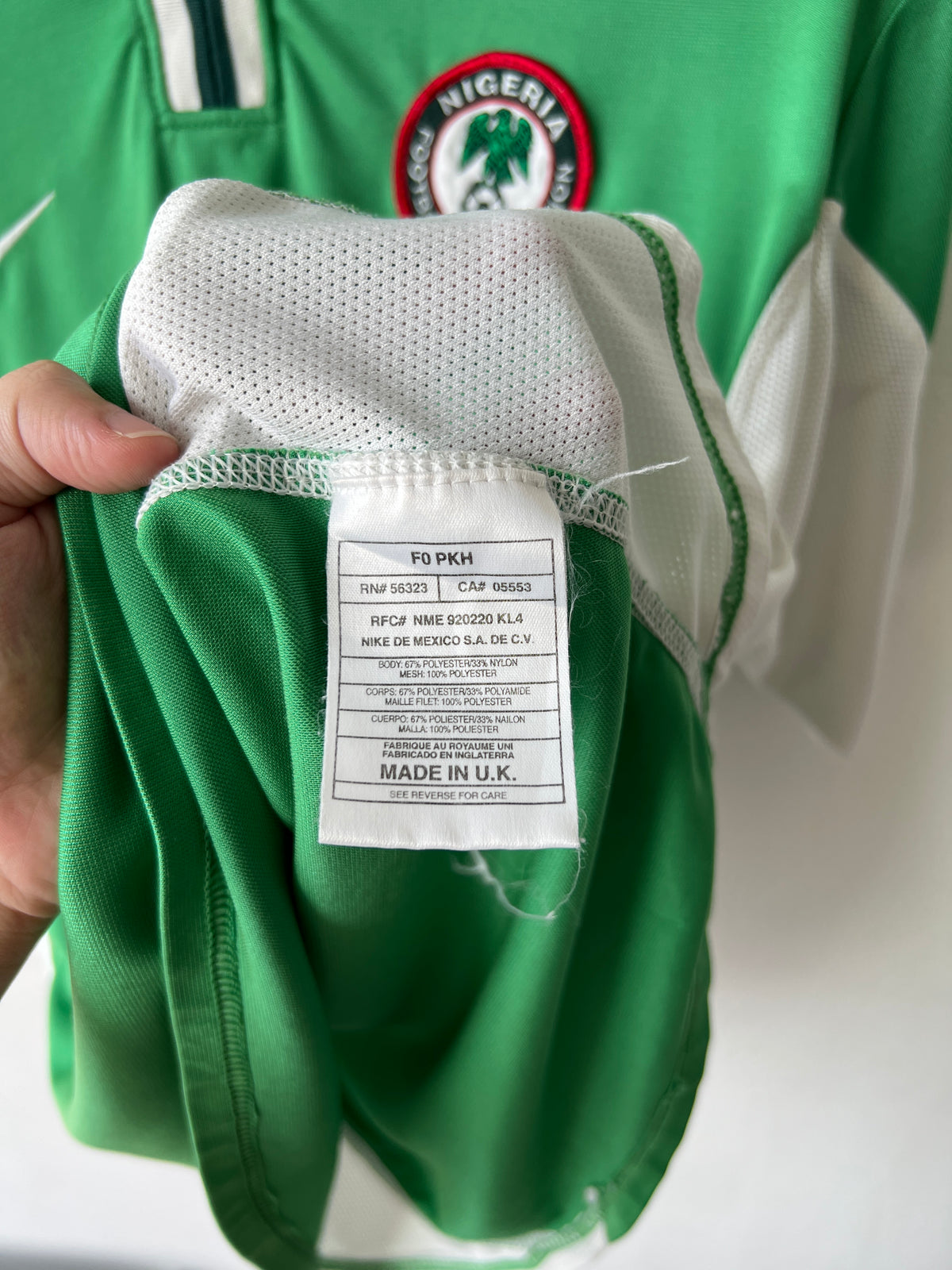 (M) Nigeria 2000-01 Home Shirt Okocha #10