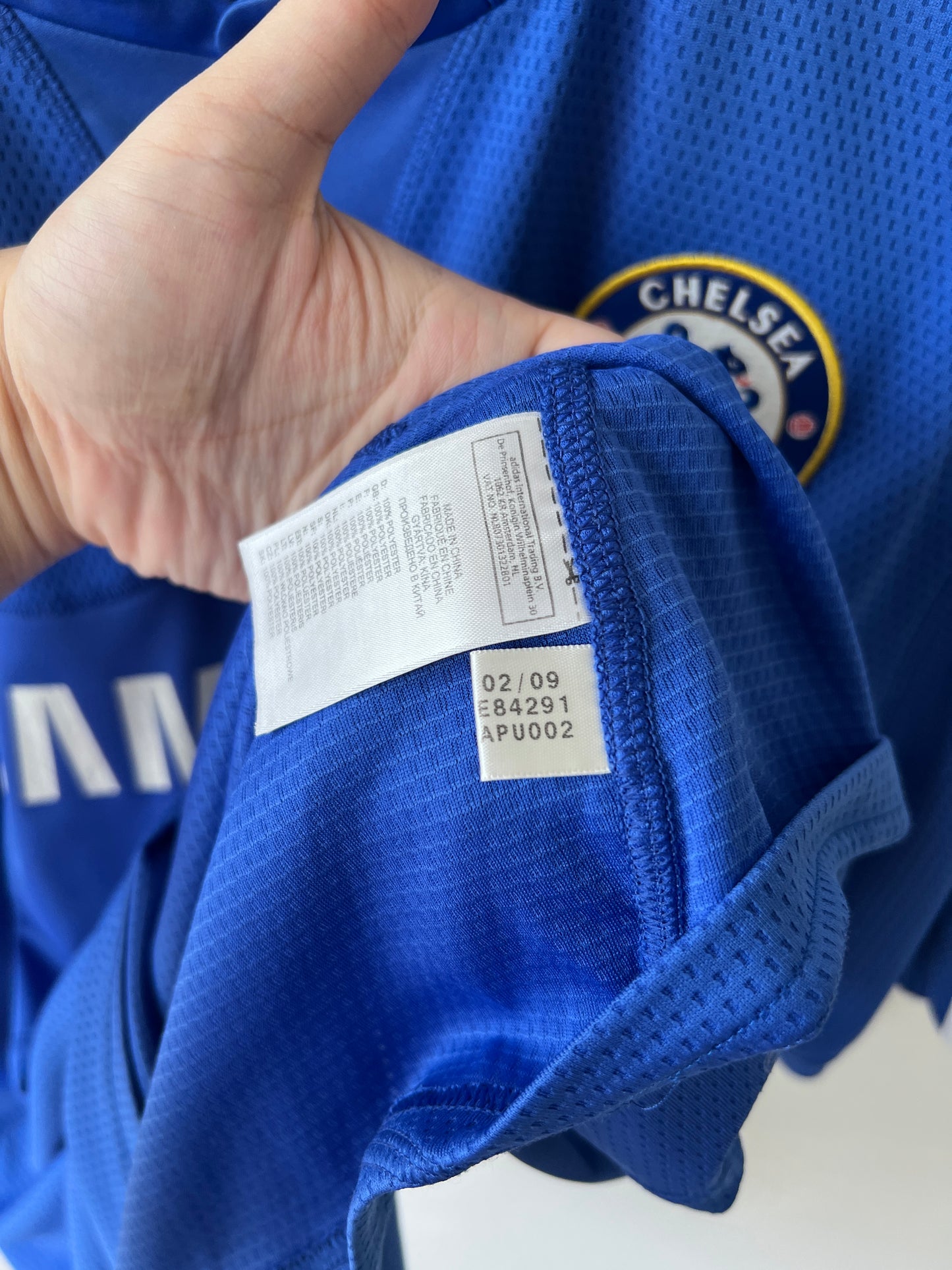 (L) Chelsea 2009-10 Home Shirt Ivanovic #2