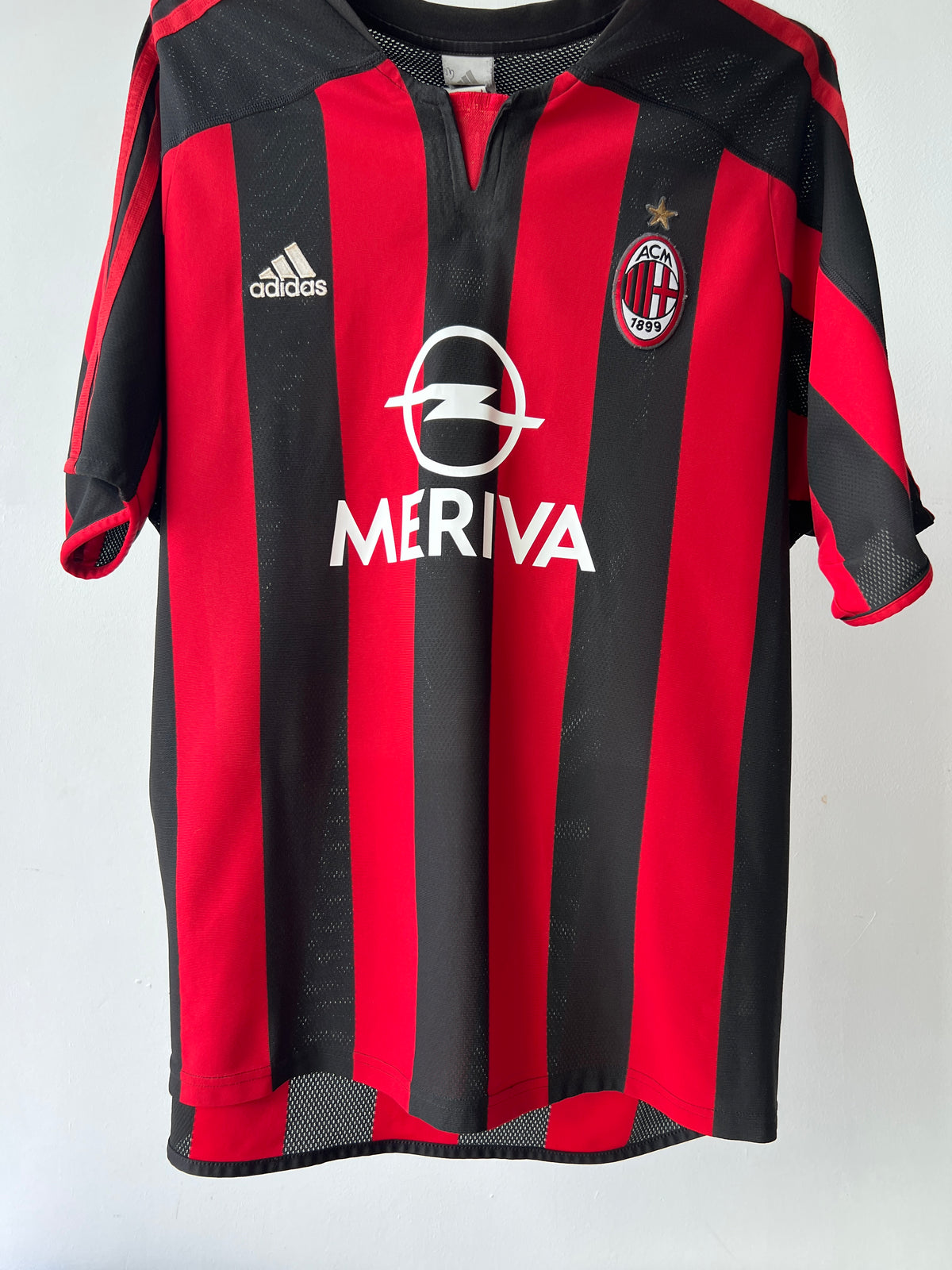 (XL) AC Milan 2003-04 Home Shirt Kaka #22