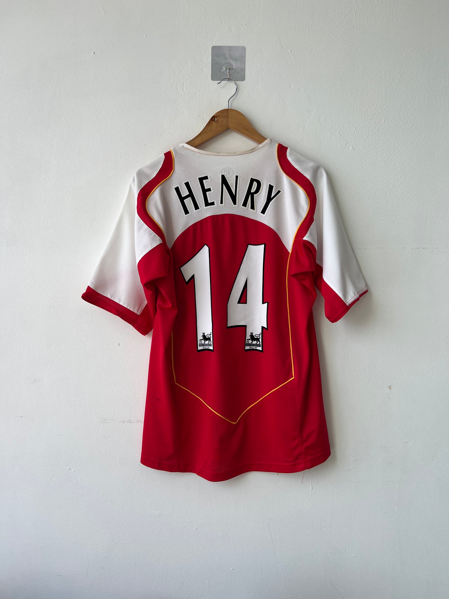 (M) Arsenal 2004-05 Home Shirt Henry #14