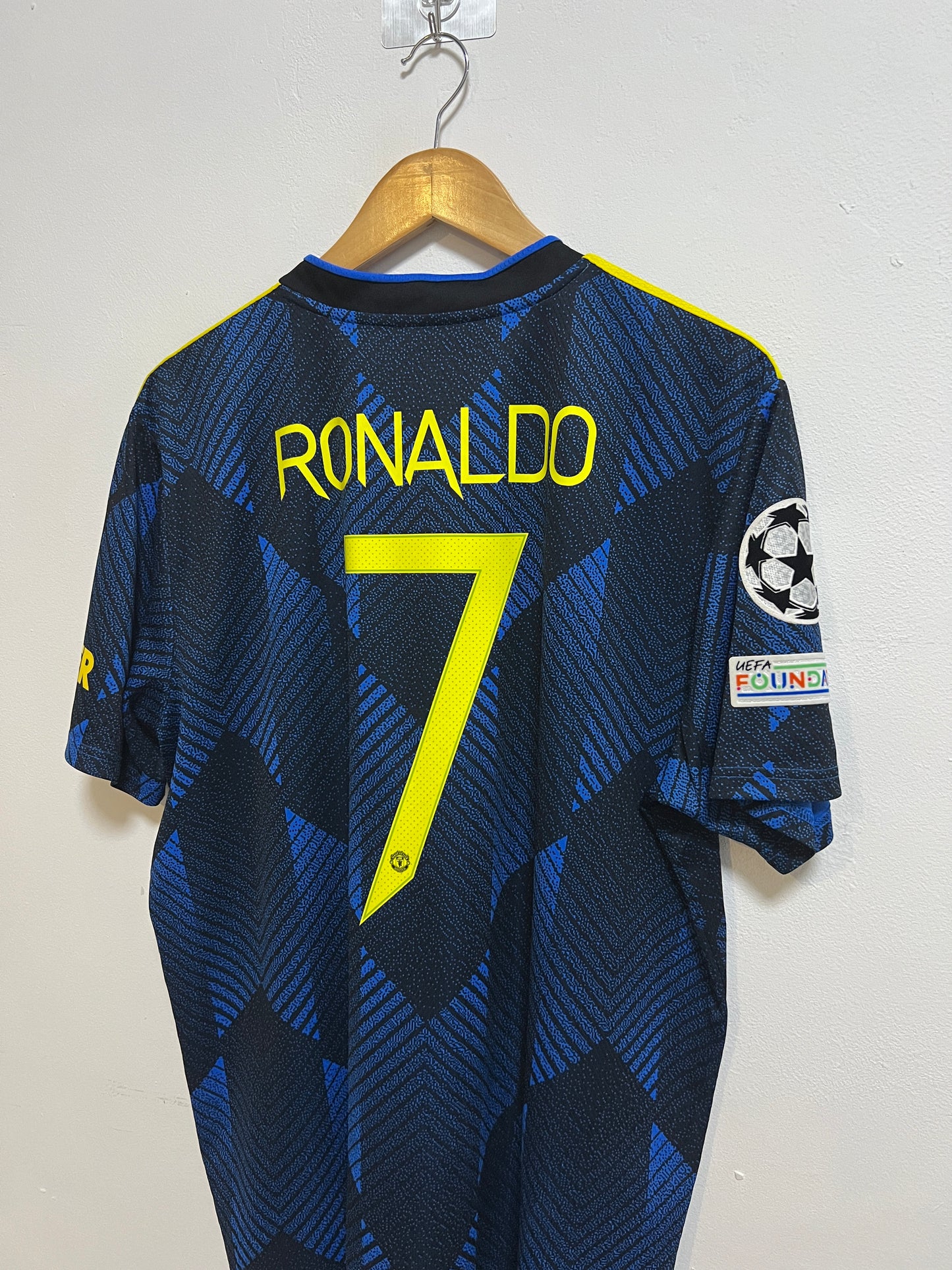(XL) Manchester United 2021-22 Third Shirt Ronaldo #7