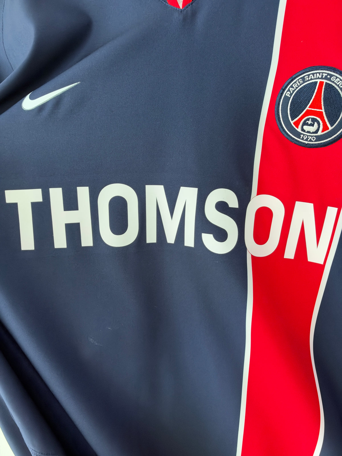 (L) PSG 2003-04 Home Shirt Heinze #2