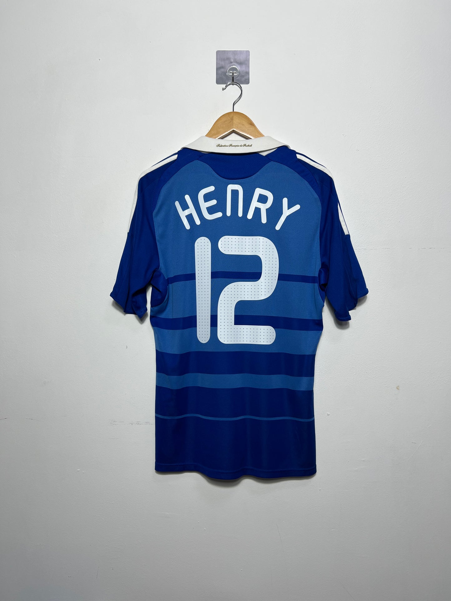 (M) France 2008-09 Home Shirt Henry #12