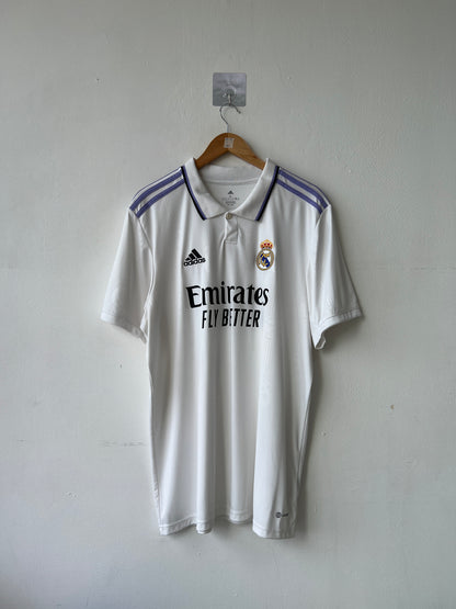 (XL) Real Madrid 2022-23 Home Shirt Benzema #9