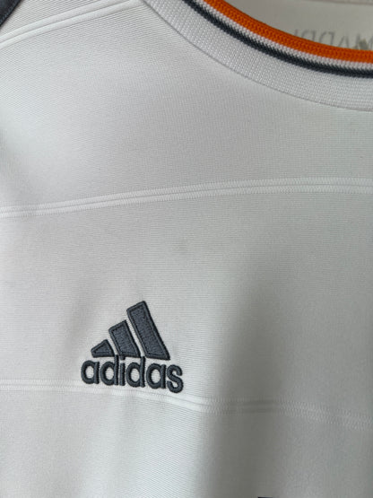 (M) Real Madrid 2013-14 Home Long Sleeve Shirt Ronaldo #7