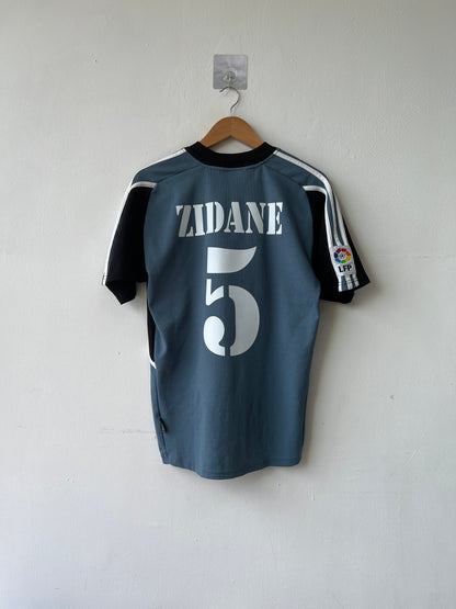 (S fits M) Real Madrid 2001-02 Third Shirt Zidane #5