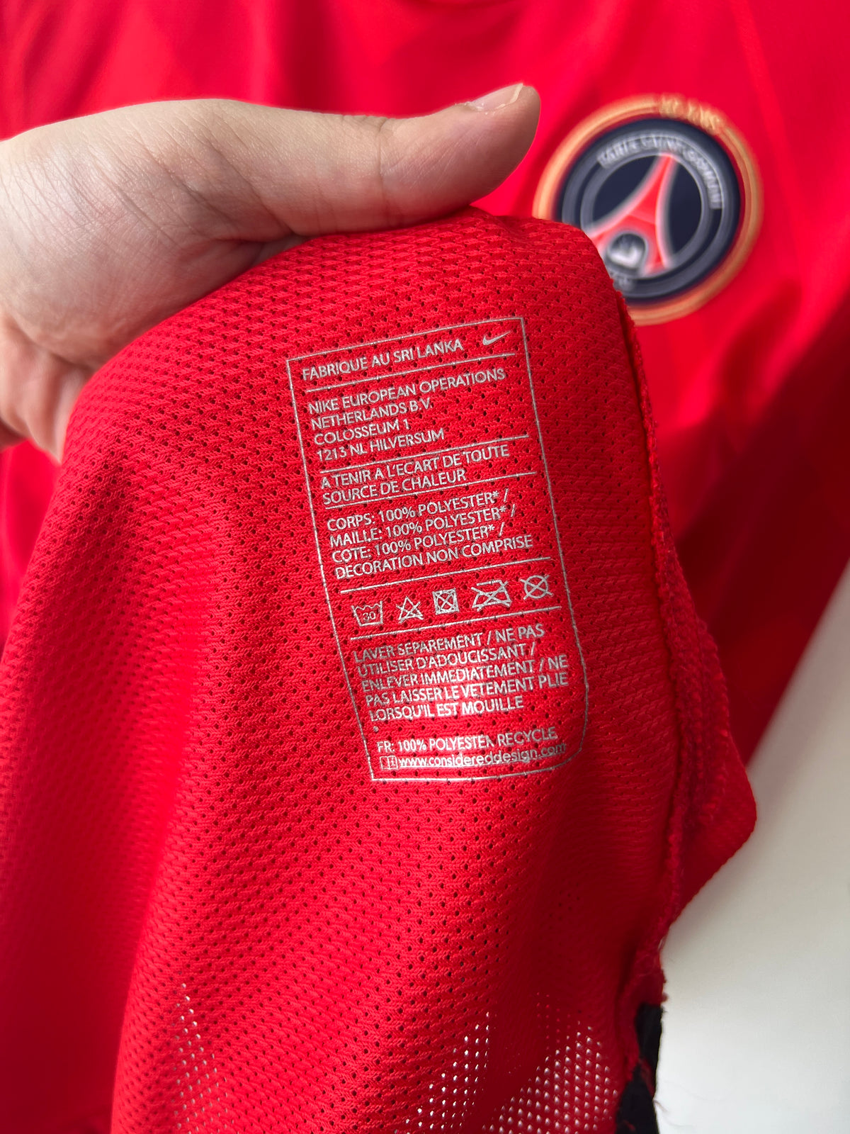 (L) PSG 2011-12 Third Long Sleeve Player Version Shirt