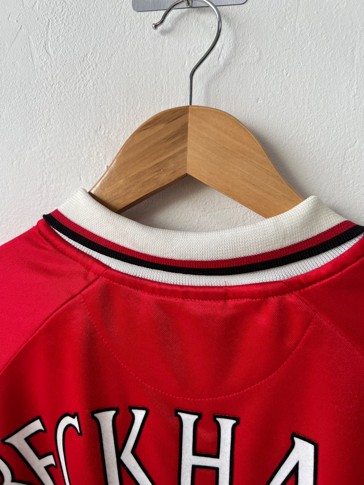 (M) Manchester United 1999-00 Home CL Winners Shirt Beckham #7