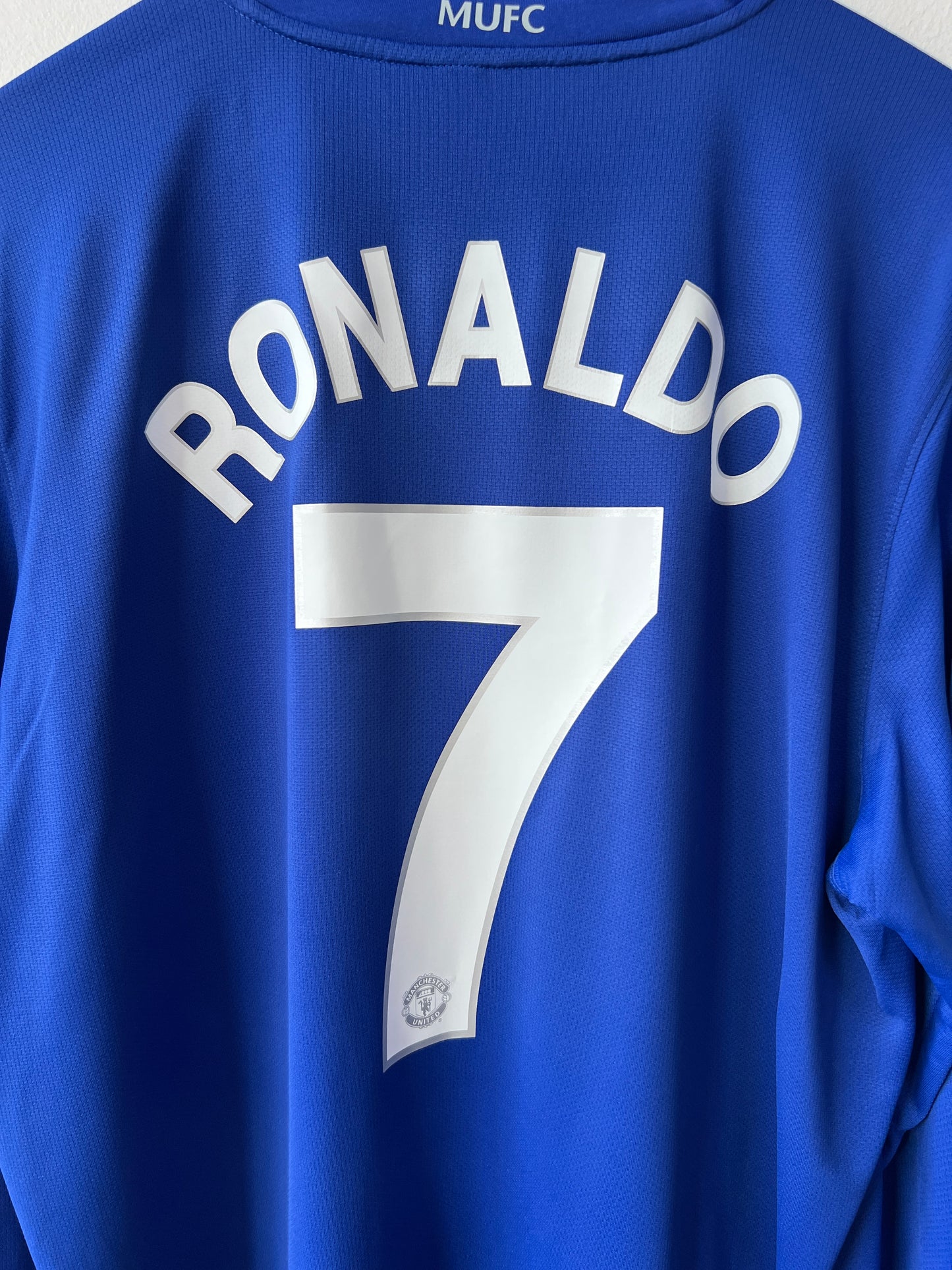 (XL) Manchester United 2008-09 Third Long Sleeve Shirt Ronaldo #7