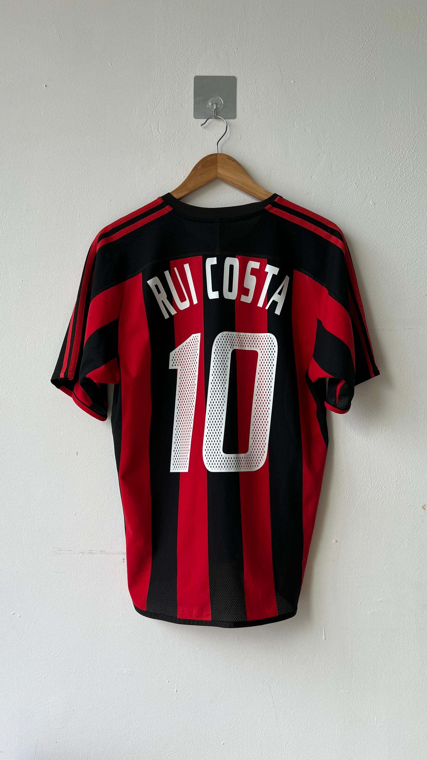 AC Milan 2003-04 Home Shirt Rui Costa #10 (S)