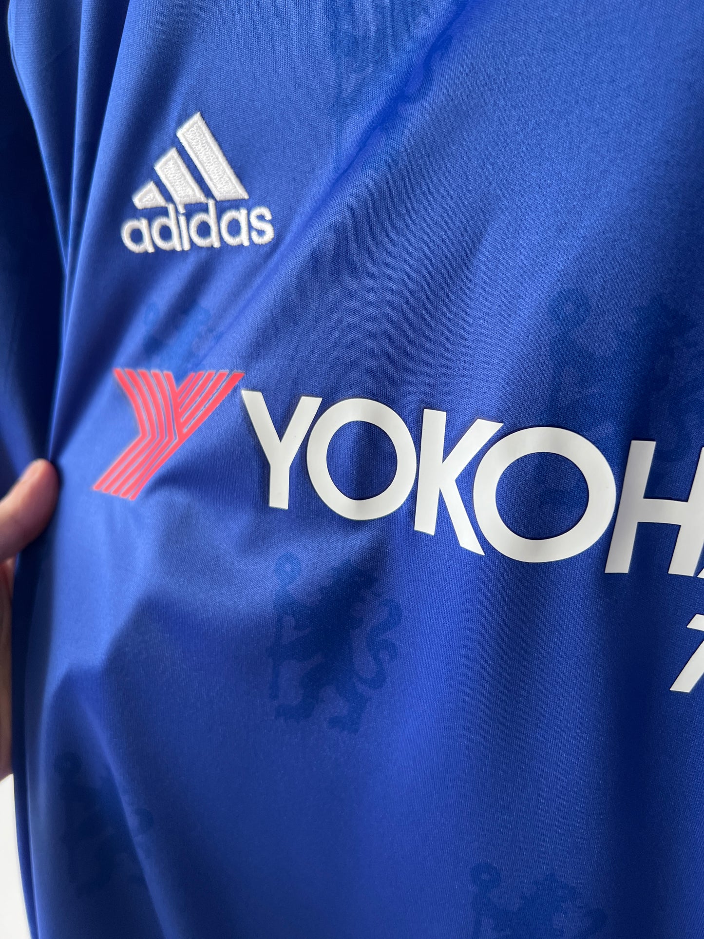 (L) Chelsea 2016-17 Home Long Sleeve Shirt Hazard #10