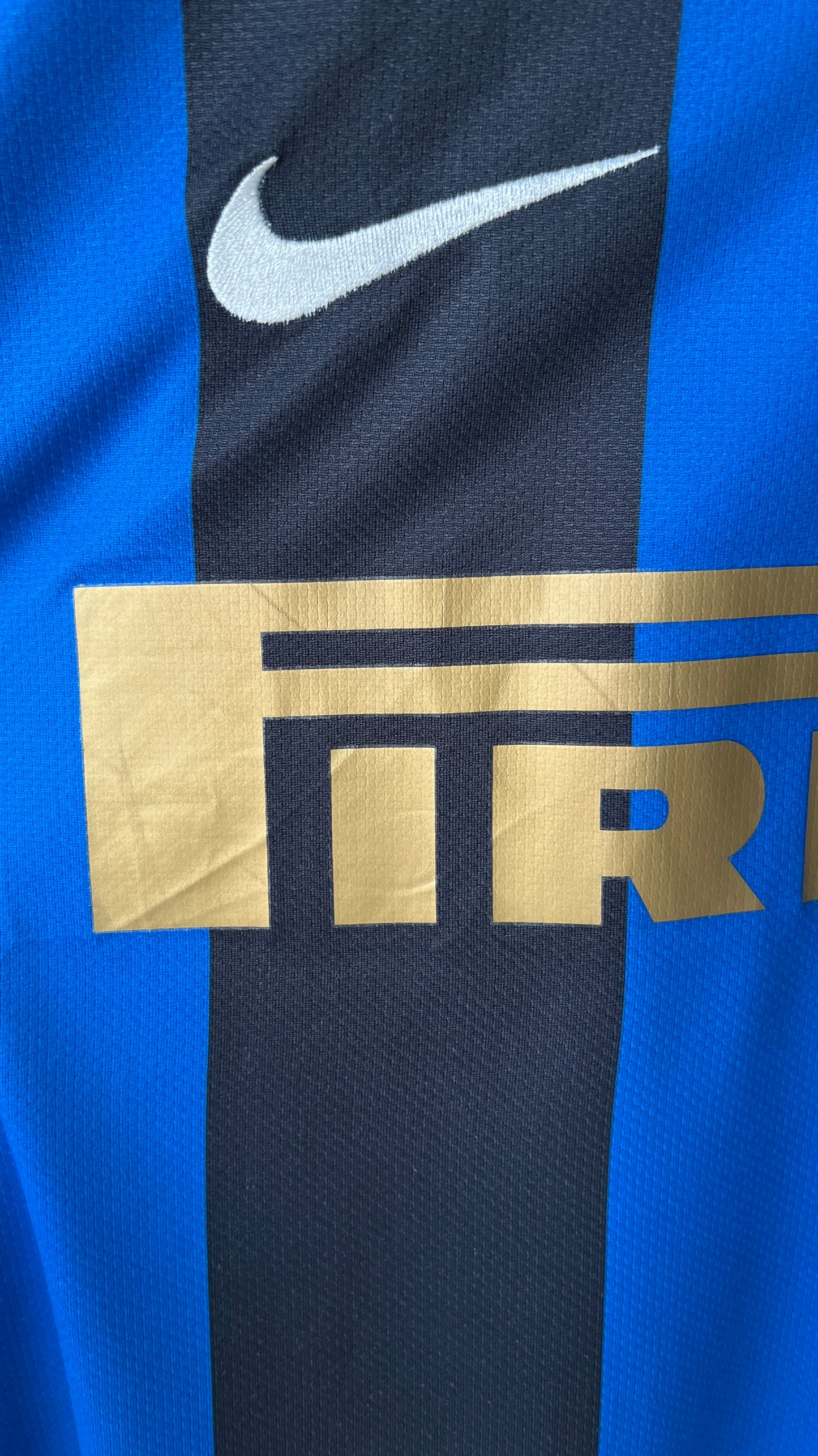 Inter Milan 2008-09 Home LS Shirt Ibrahimovic #8 (XL)