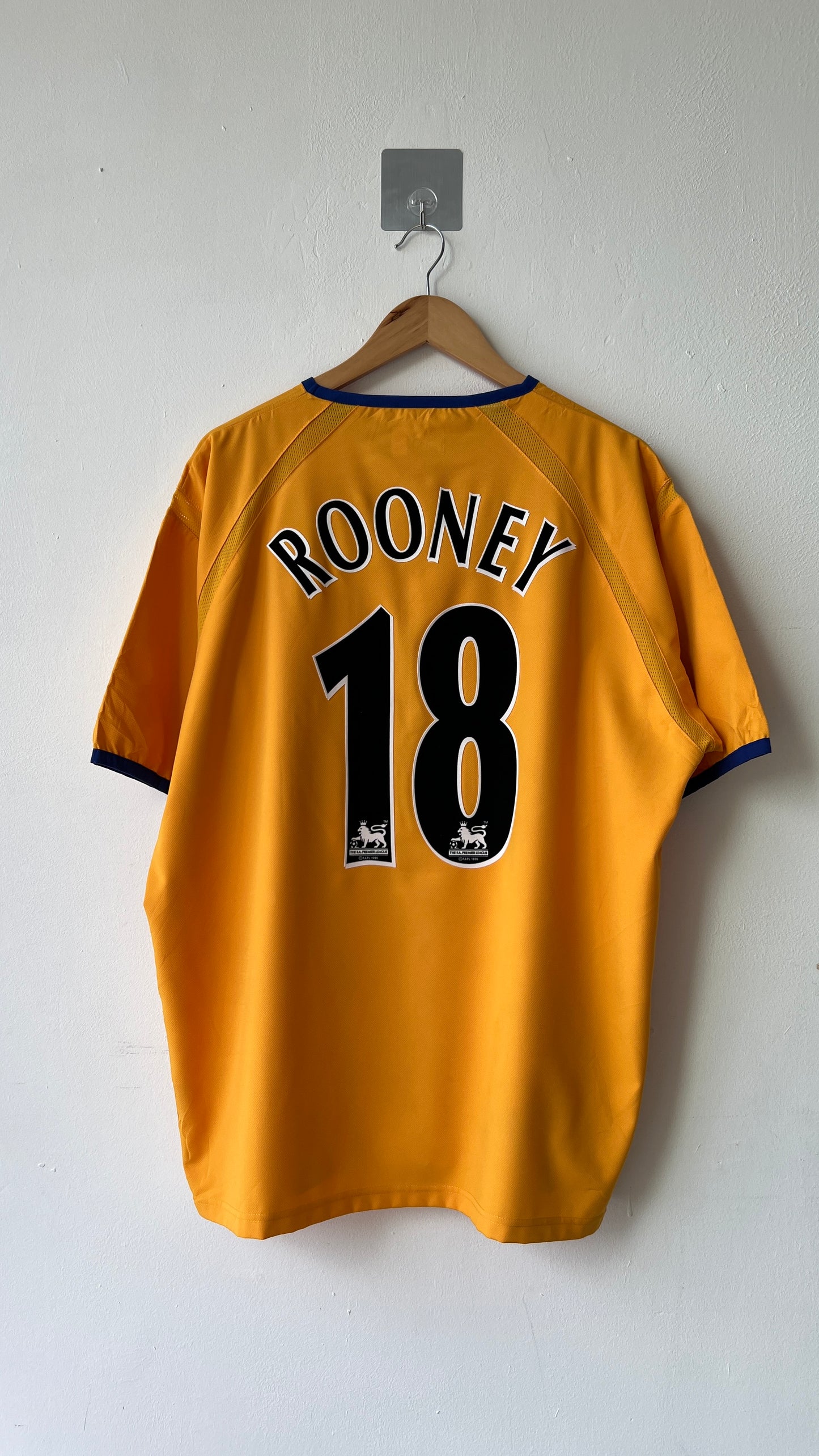 Everton 2003-04 Away Shirt Rooney #18 (XL)