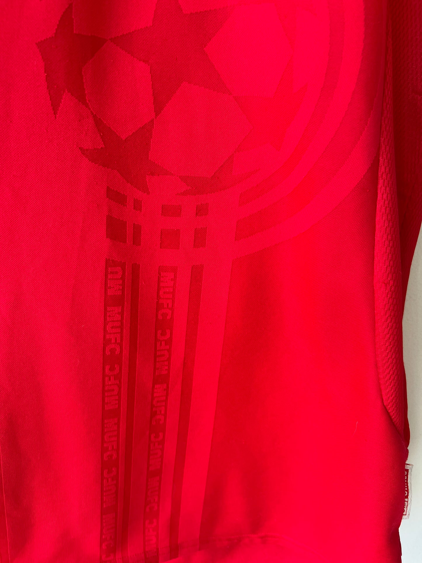 (L) Manchester United 1999-00 Home CL Winners Shirt Beckham #7