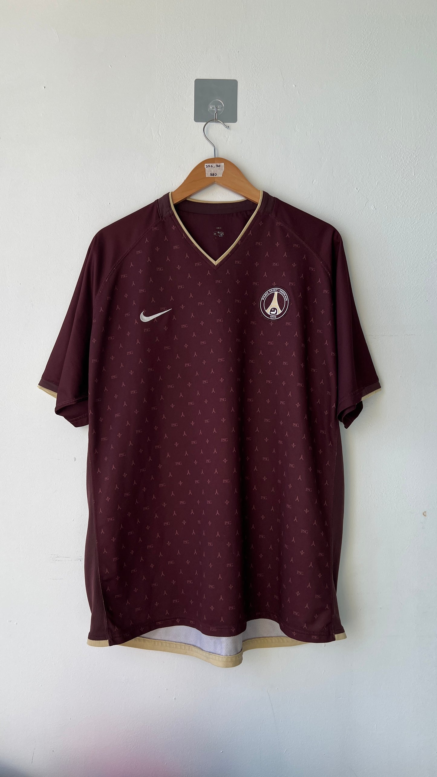 PSG 2006-07 Away Shirt (XL) (Inspired by LV)