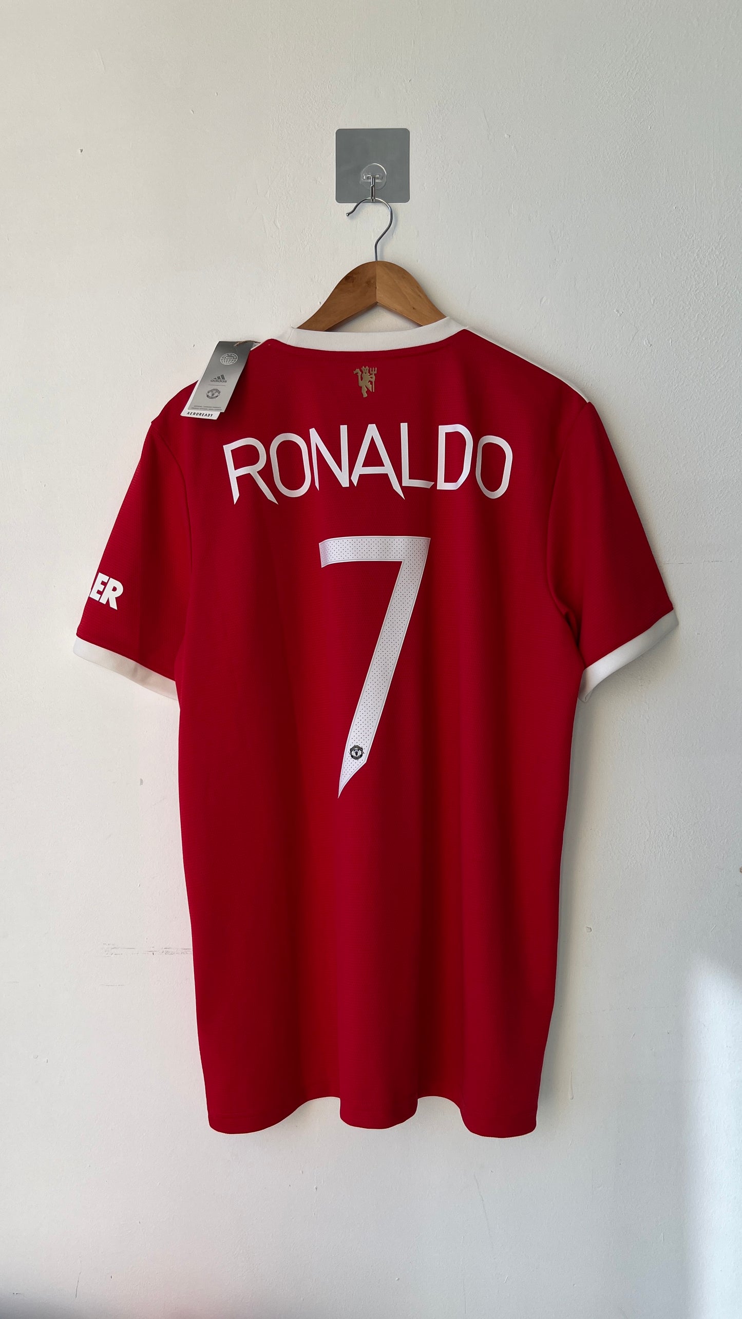 Manchester United 2021-22 Home Shirt Ronaldo #7 (XL) (Brand New)