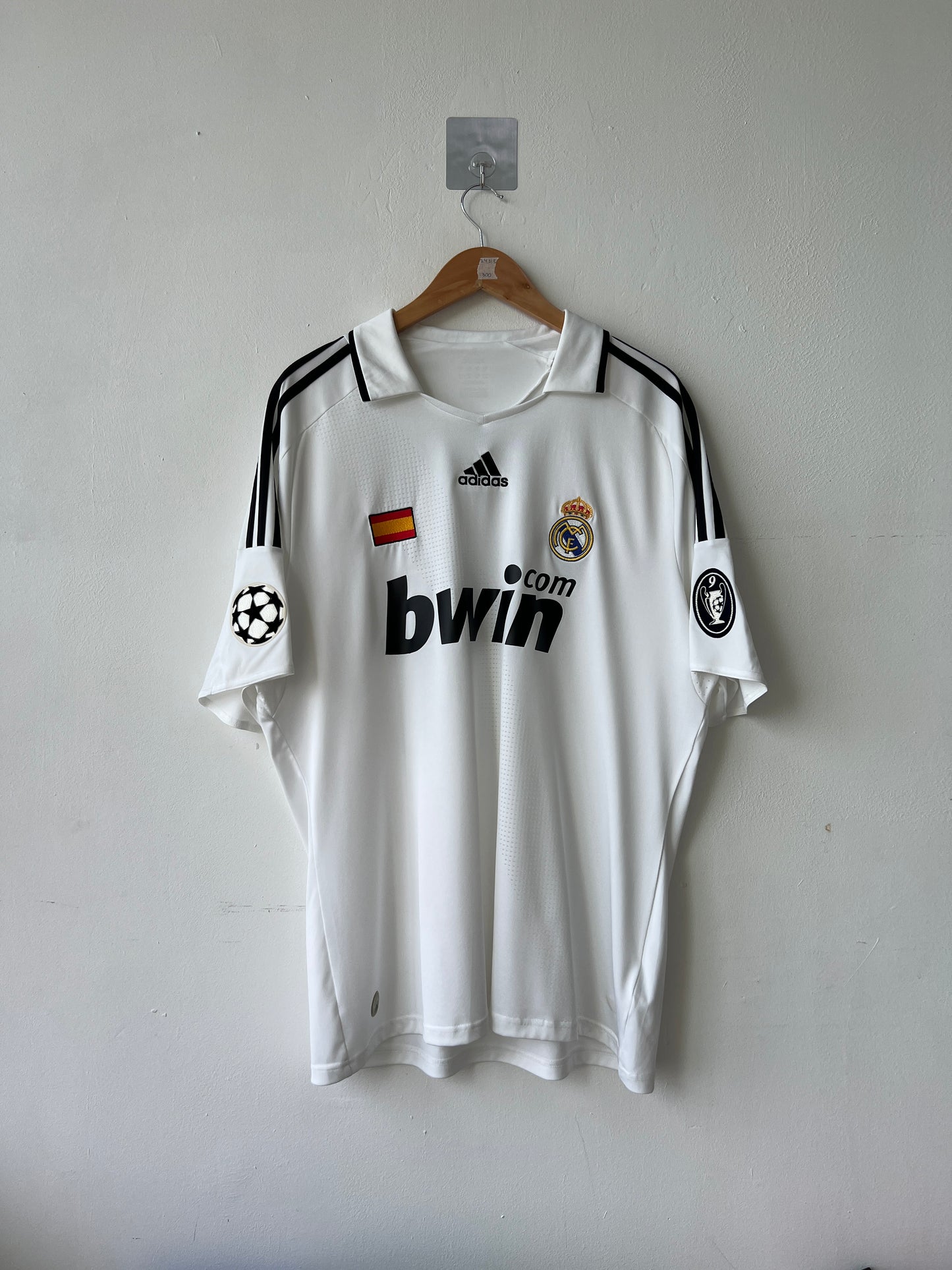(XL) Real Madrid 2008-09 Home Shirt Robben #11