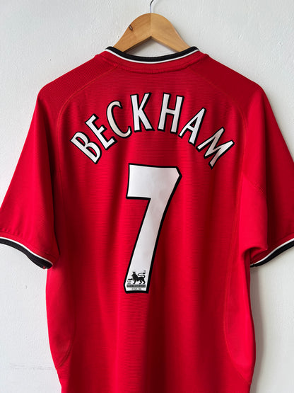 (L) Manchester United 2000-02 Home Shirt
