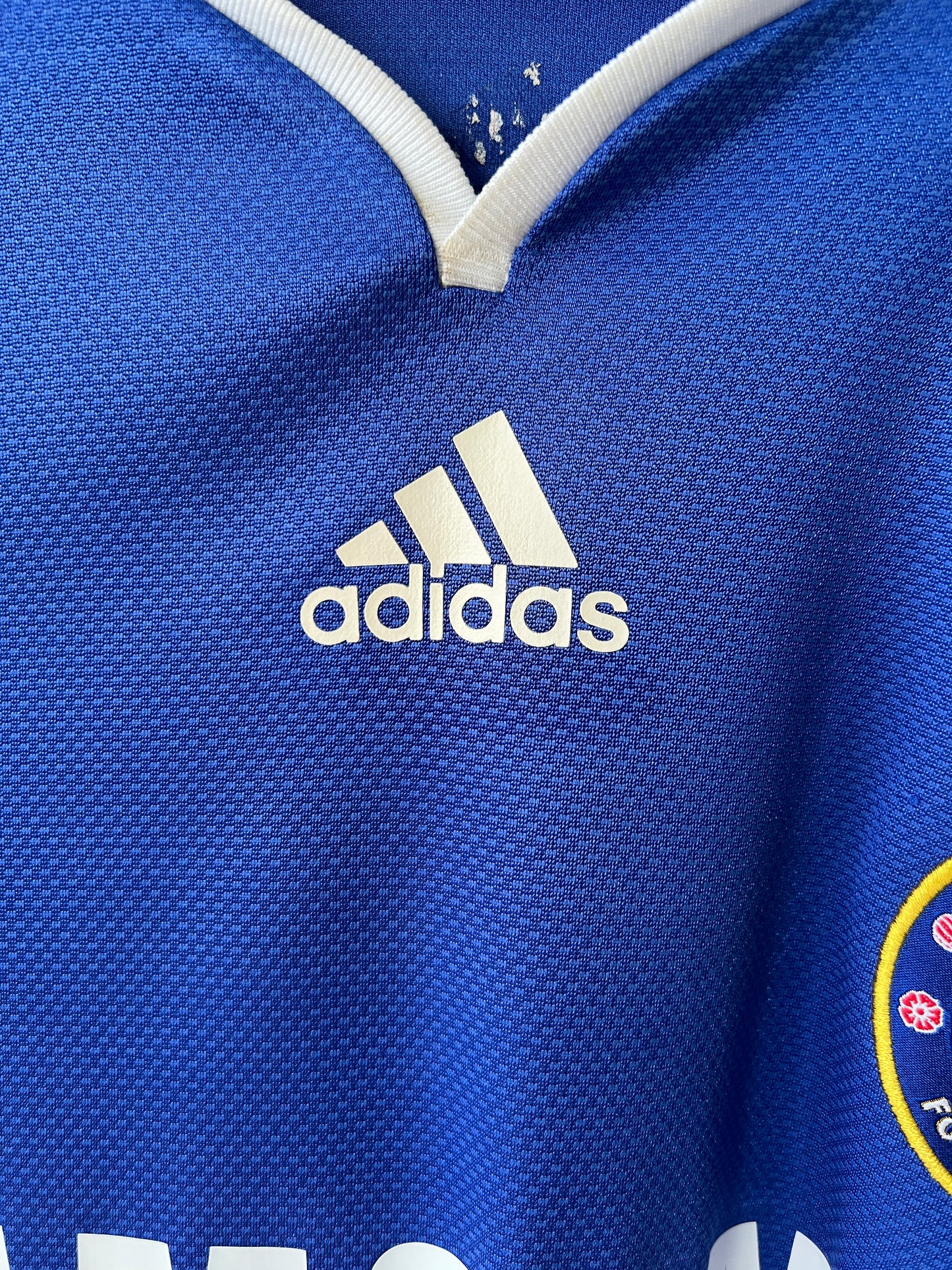 (L) Chelsea 2008-09 Home Long Sleeve Player Version Shirt Drogba #11