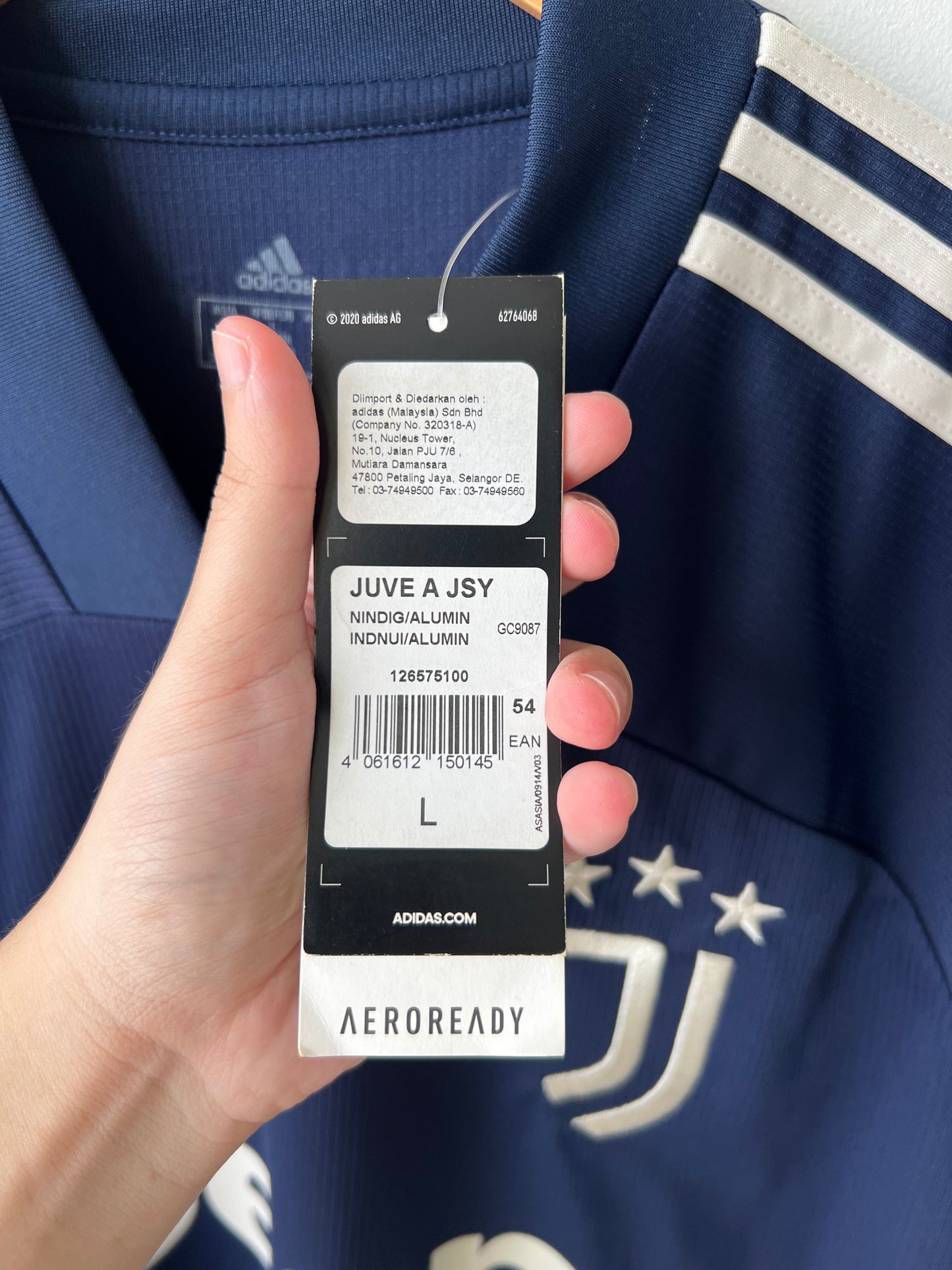 (L) Juventus 2020-21 Away Shirt Ronaldo #7 (NEW)