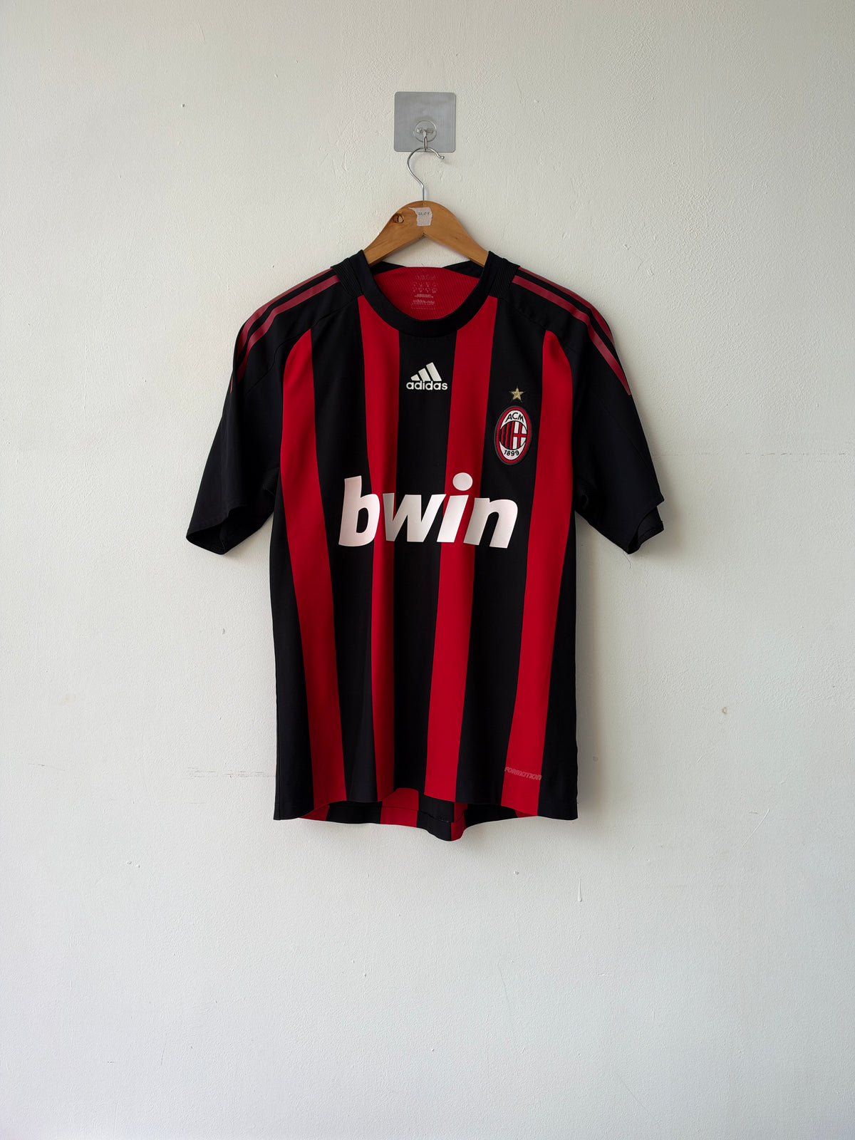 (M) AC Milan 2008-09 Home Player Version Shirt Ronaldinho #80